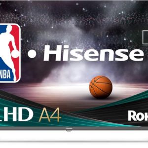 Hisense | 40-Inch Class A4 Series FHD 1080P Smart Roku TV with Alexa Compatibility (40A4NR, 2024 Model) - Dolby Audio, Slim Bezel Design, Google Assistant