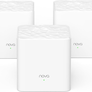 Nova Mesh Wifi System - Covers 3500 Sq.Ft - AC1200 Dual-Band Mesh Network for Home Internet - Parental Control - 3-Pack