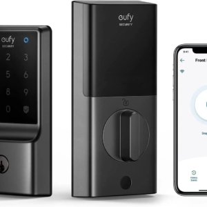 Anker  Security C210(E110) Smart Lock, 5-In-1 Keyless Entry Door Lock, Built-In Wifi Deadbolt, Smart Door Lock, Touchscreen Keypad