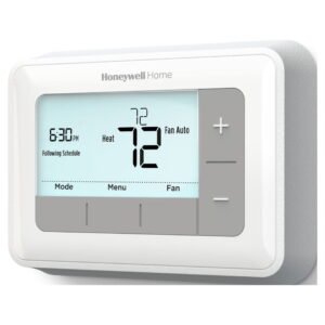 Honeywell  Gray/White 7-Day Programmable Thermostat